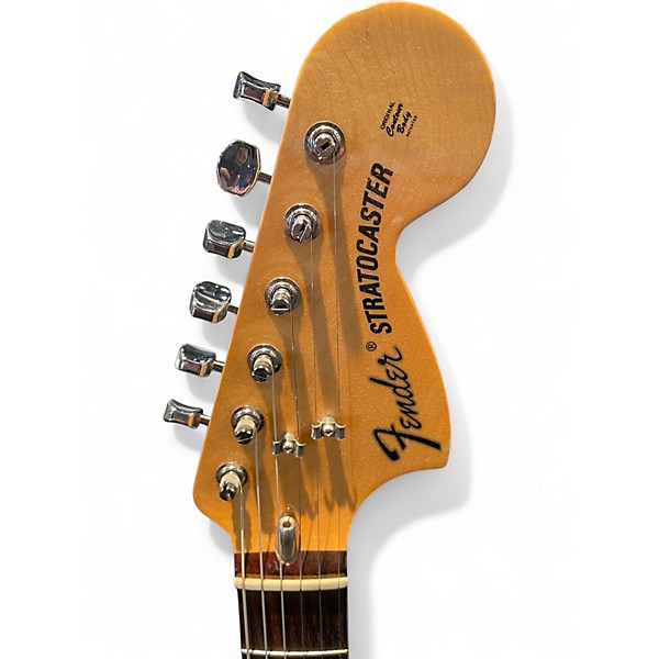 Used Fender Albert Hammond Jr Signature Stratocaster Olympic White Solid Body Electric Guitar