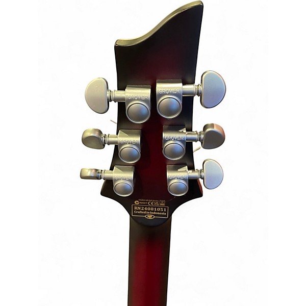 Used Schecter Guitar Research C-1 Satin Red Solid Body Electric Guitar