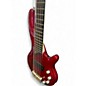 Used Cort CURBOW BASS Candy Apple Red Electric Bass Guitar