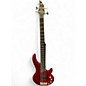 Used Cort CURBOW BASS Candy Apple Red Electric Bass Guitar