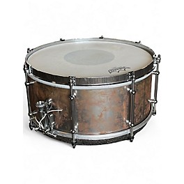 Used Hello Drum 14X7 Raw Steel Custom Raw Drum