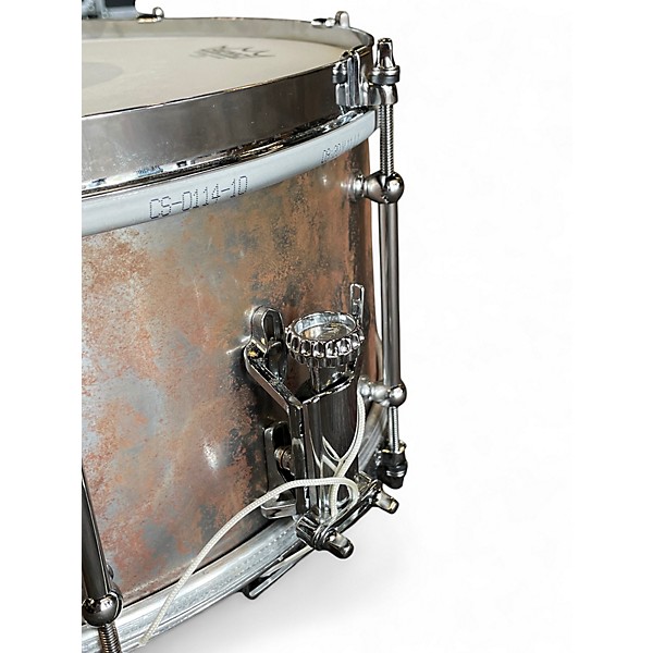 Used Hello Drum 14X7 Raw Steel Custom Raw Drum