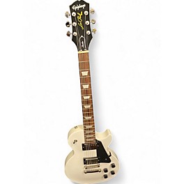 Used Epiphone Les Paul Studio Alpine White Solid Body Electric Guitar