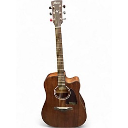 Used Ibanez AW54CE-OPN Natural Acoustic Electric Guitar