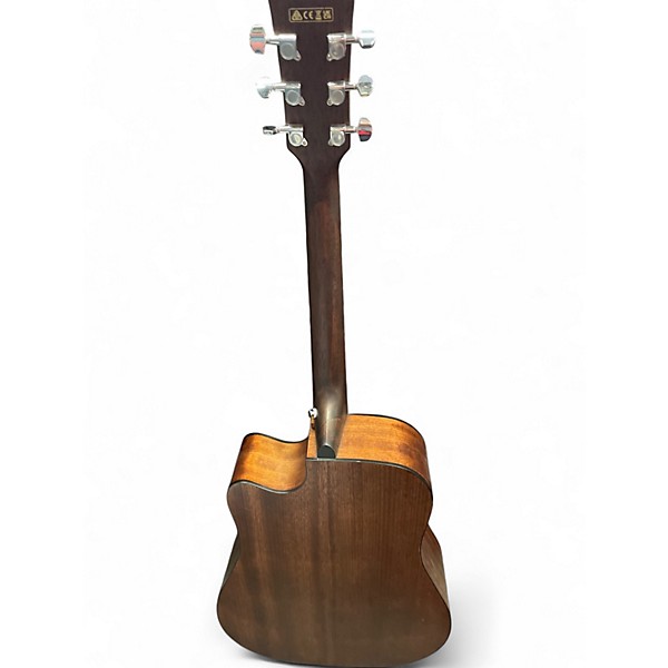 Used Ibanez AW54CE-OPN Natural Acoustic Electric Guitar