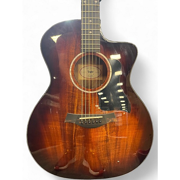 Used Taylor 224CEKDLX KOA Acoustic Electric Guitar