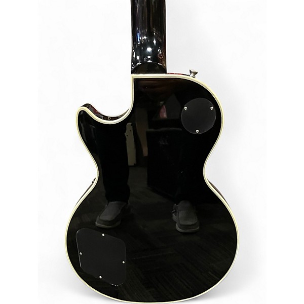 Used Epiphone Les Paul Custom Silverburst Solid Body Electric Guitar