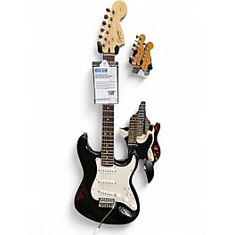 Used Squier Affinity Stratocaster Black Solid Body Electric Guitar