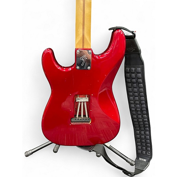 Used Fender Player Stratocaster Candy Apple Red Solid Body Electric Guitar
