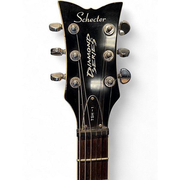 Used Schecter Guitar Research TSH1 Red Hollow Body Electric Guitar