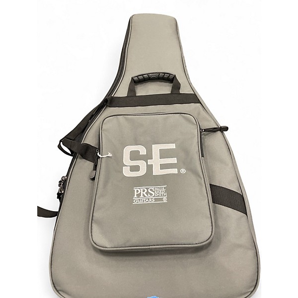 Used PRS SE Silver Sky Black and White Solid Body Electric Guitar