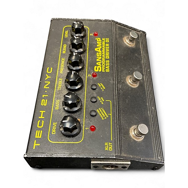 Used Tech 21 Sansamp PBDR Bass Driver DI Bass Effect Pedal