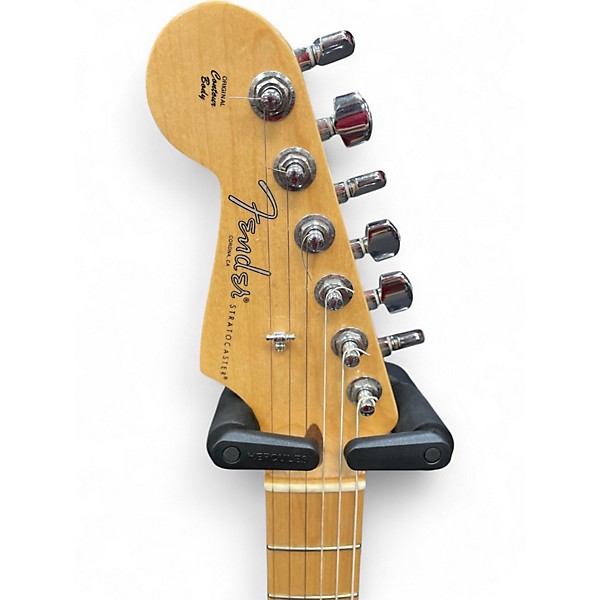 Used Fender American Professional Stratocaster SSS BLACK Solid Body Electric Guitar