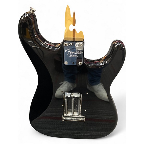 Used Fender American Professional Stratocaster SSS BLACK Solid Body Electric Guitar