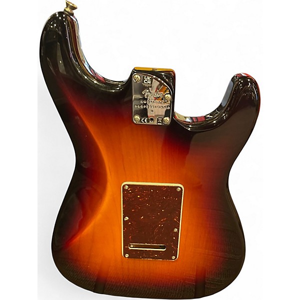 Used Fender American Professional II Stratocaster lh Tobacco Burst Solid Body Electric Guitar