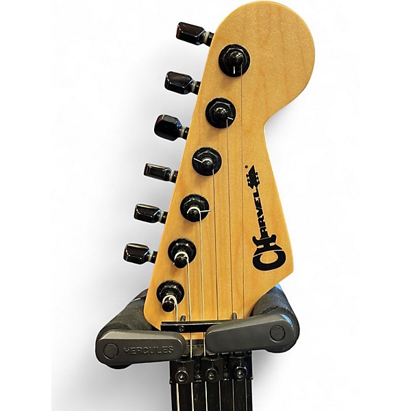 Used Charvel Pro-Mod DK24 HSS FR E Infinity Blue Solid Body Electric Guitar