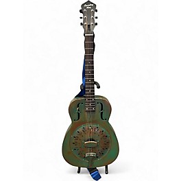 Used Recording King RM-997-VG METAL Resonator Guitar