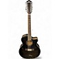 Used Guild F-2512CE Deluxe Trans Black Burst 12 String Acoustic Electric Guitar thumbnail