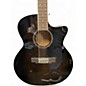 Used Guild F-2512CE Deluxe Trans Black Burst 12 String Acoustic Electric Guitar