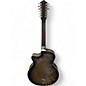 Used Guild F-2512CE Deluxe Trans Black Burst 12 String Acoustic Electric Guitar