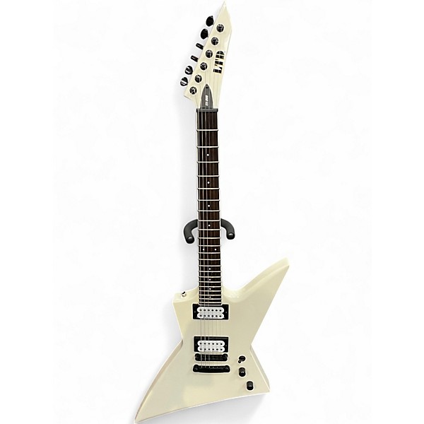 Used ESP LTD EX200 White Solid Body Electric Guitar