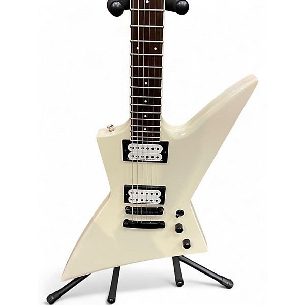 Used ESP LTD EX200 White Solid Body Electric Guitar
