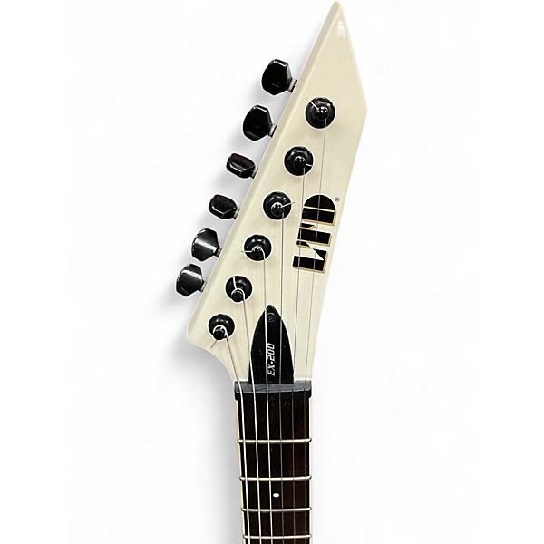 Used ESP LTD EX200 White Solid Body Electric Guitar
