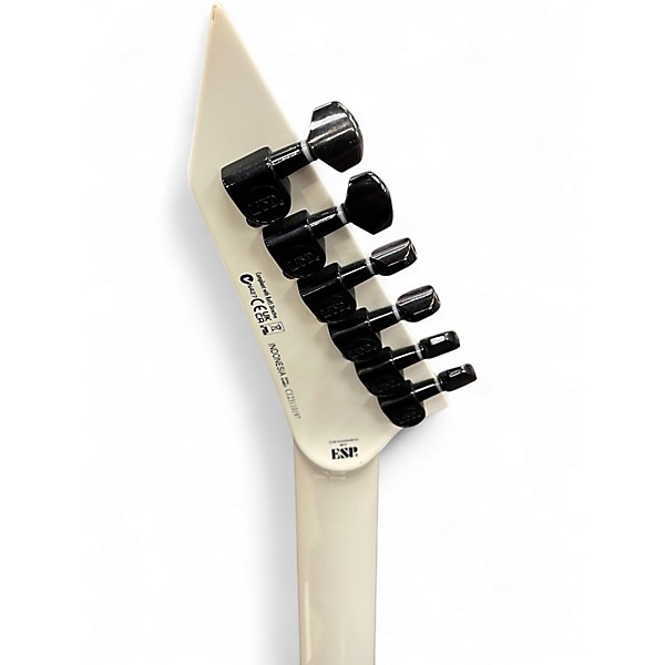 Used ESP LTD EX200 White Solid Body Electric Guitar