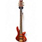 Used Schecter Guitar Research Stiletto Studio 5 String honey satin Electric Bass Guitar thumbnail