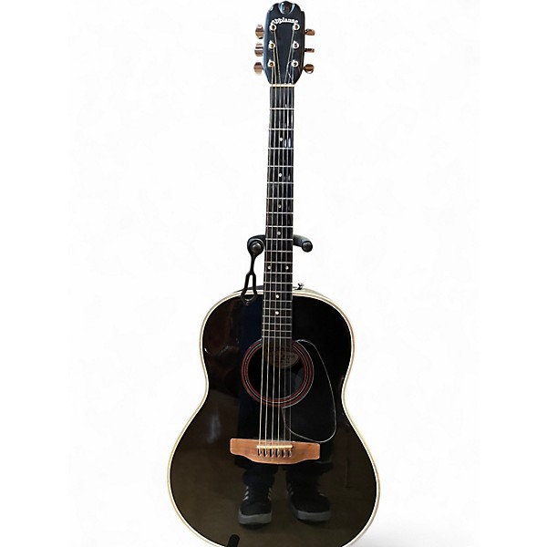 Used Applause AA14 Black Acoustic Guitar