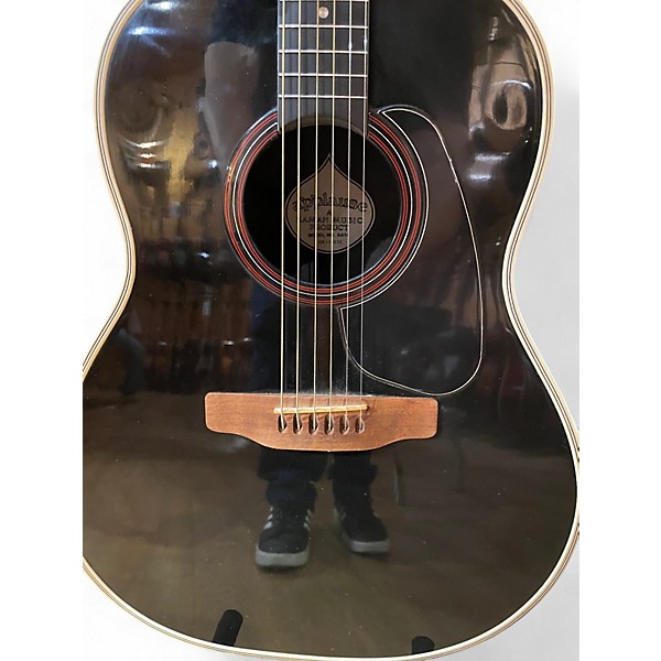 Used Applause AA14 Black Acoustic Guitar