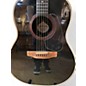 Used Applause AA14 Black Acoustic Guitar