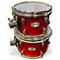 Used Yamaha 4 Piece Tour Custom Candy Apple Red Drum Kit