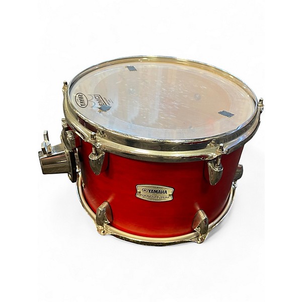 Used Yamaha 4 Piece Tour Custom Candy Apple Red Drum Kit