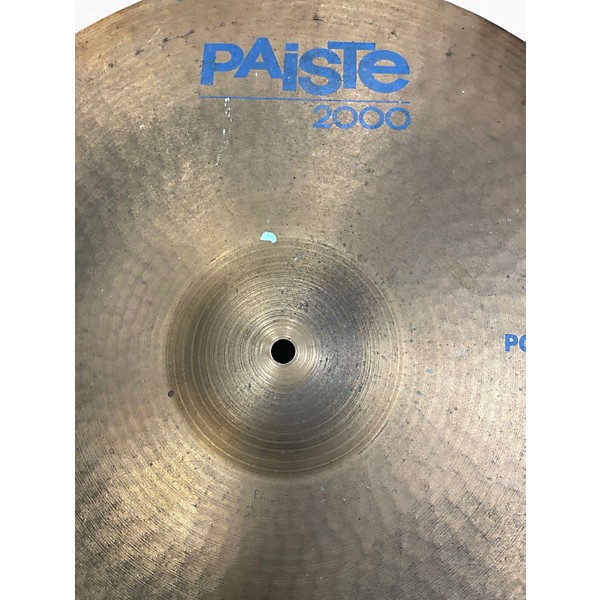 Used Paiste 20in 2000 POWER RIDE Cymbal