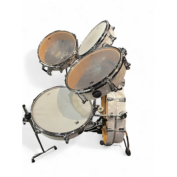 Used DW 20in LOW PRO Pearl White Drum