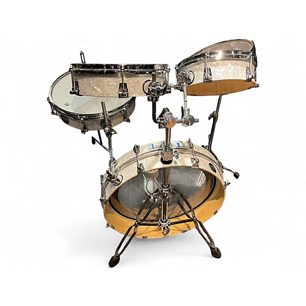 Used DW 20in LOW PRO Pearl White Drum