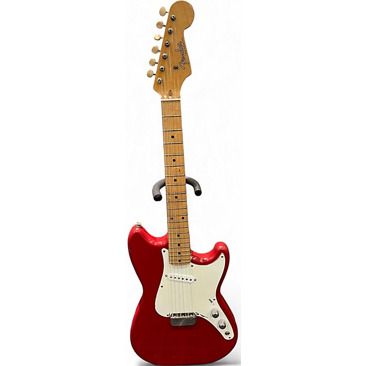 Vintage 1957 Fender Musicmaster Dakota Red Solid Body Electric