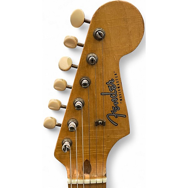 Vintage 1957 Fender Musicmaster Dakota Red Solid Body Electric Guitar