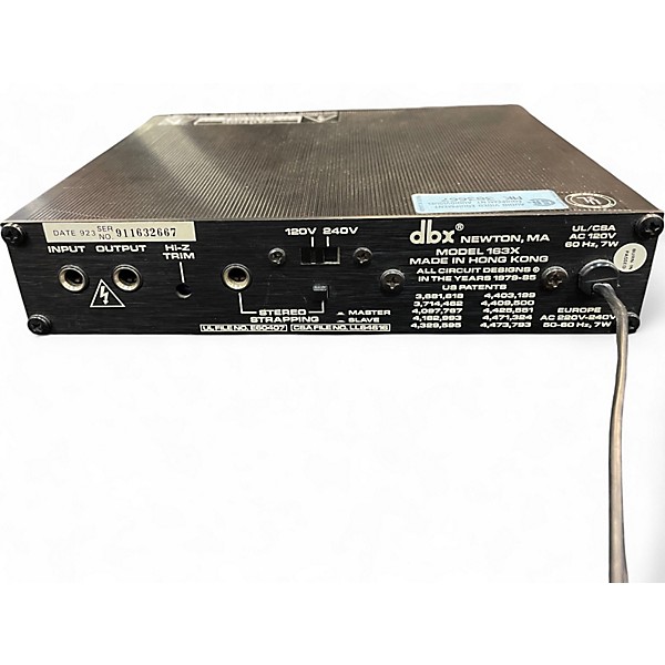 Used dbx 163x Compressor
