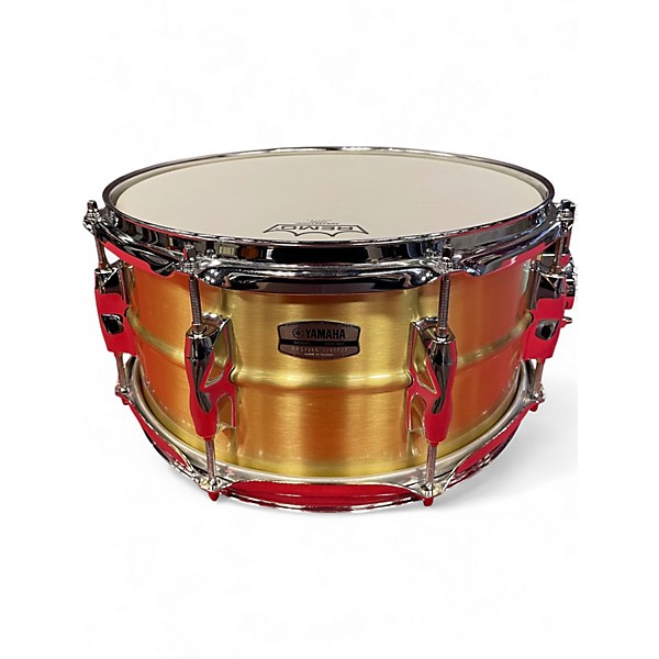 Used Yamaha 13in RECORDING CUSTOM SNARE BRASS Drum