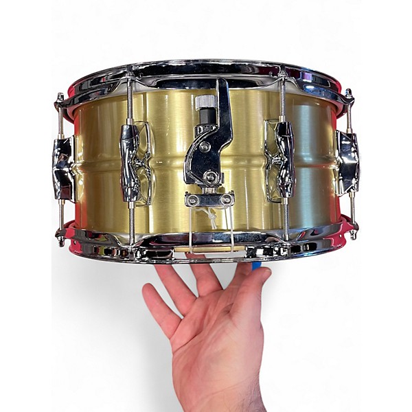 Used Yamaha 13in RECORDING CUSTOM SNARE BRASS Drum