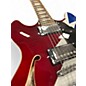 Used D'Angelico Premier Grateful Dead DC Red White and Blue Lightning Hollow Body Electric Guitar