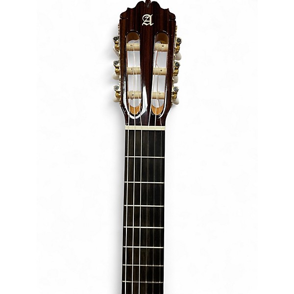 Used Alhambra 7fcg Natural Classical Acoustic Guitar