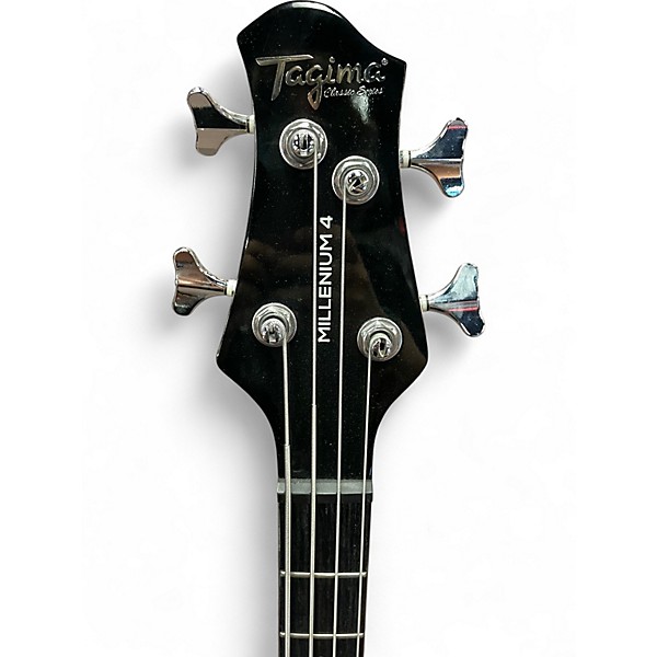 Used Tagima MILLENIUM 4 Black Electric Bass Guitar