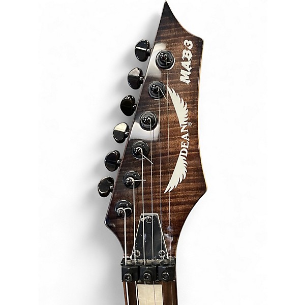 Used Dean Michael Angelo Batio MAB3 Brown Solid Body Electric Guitar