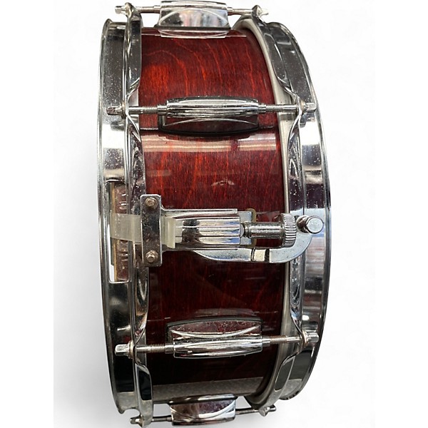 Used Gretsch Drums 14X5 Catalina Birch Snare Crimson Red Drum