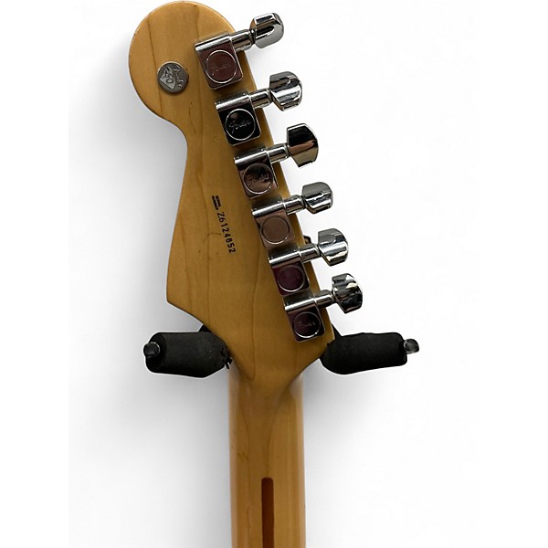 Used Fender American Stratocaster Black Solid Body Electric Guitar