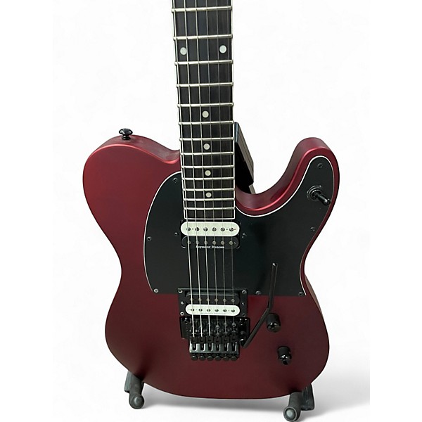 Used Dean Nash Vegas Select Floyd Red Metallic Solid Body Electric Guitar