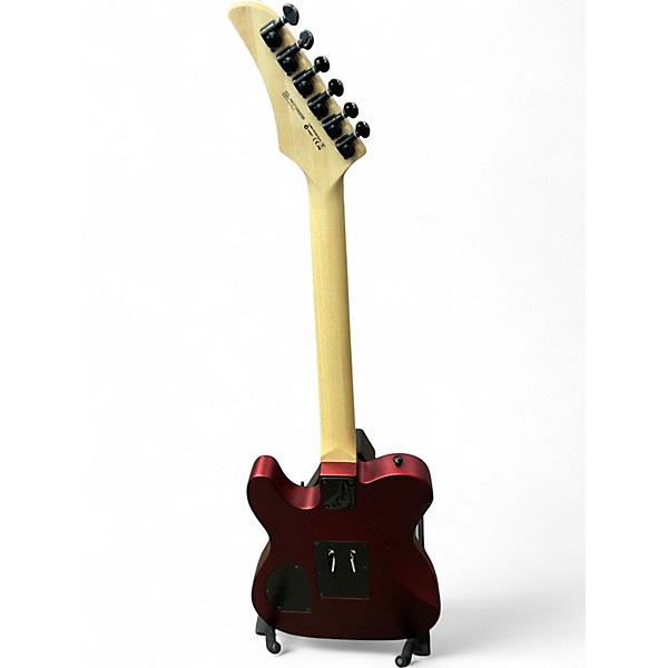 Used Dean Nash Vegas Select Floyd Red Metallic Solid Body Electric Guitar